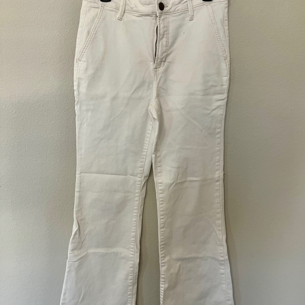 LC Lauren Conrad Off-White Denim Jeans